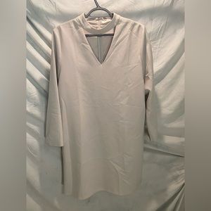 Oak & Fort cream mini dress